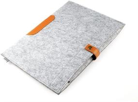 img 4 attached to 👜 Parblo PR-12 Wool Liner Bag: Stylish Grey Cover for 10" Graphic Drawing Monitor & Tablets