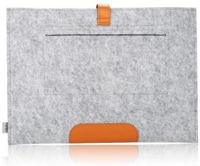 img 2 attached to 👜 Parblo PR-12 Wool Liner Bag: Stylish Grey Cover for 10" Graphic Drawing Monitor & Tablets