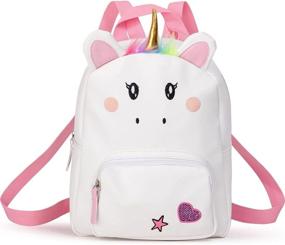 img 4 attached to Unicorn Backpack Backpacks Toddler Kindergarten