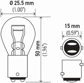 img 1 attached to HELLA 7528TB Standard 21 Standard Miniature