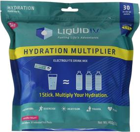 img 3 attached to Stay Hydrated and Energized with Liquid I.V. Hydration Multiplier: 🍹 Electrolyte Powder in Easy Open Packets – Passion Fruit Flavor, 30 Pack