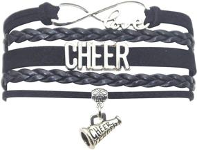 img 4 attached to Cheer Bracelet Cheerleading - Perfect Cheer Charm Bracelet for Cheerleaders of All Ages!