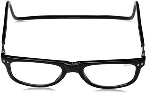 img 3 attached to 👓 Clic Magnetic Ashbury Reading Glasses: Stylish Eyeglasses in Black or Tortoise