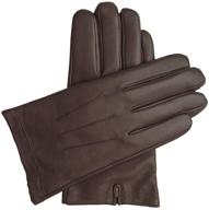 🧤 men's downholme classic leather cashmere gloves - premium accessories for gloves & mittens logo