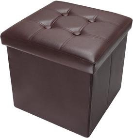 img 4 attached to EYLAEM Ottoman Storage Footrest Ottomans