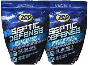 img 3 attached to 💩 Zep Septic Defense ZSTP6 Treatment Packs (Pack of 2) - Safe for Pipes and Septic Systems