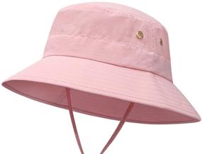 img 3 attached to Ultimate Toddler Sun Protection: UPF 50+ Wide 👒 Brim Bucket Hat for Boys & Girls (3-6 Years)