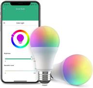 🔌 smart wifi dimmable color changing bulb - compatible with google assistant logo