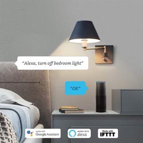 img 2 attached to 🔌 Smart WiFi Dimmable Color Changing Bulb - Compatible with Google Assistant