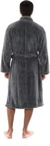 img 3 attached to 👘 Мужская одежда - плед Fleece X Large Kimono Bathrobe от TowelSelections