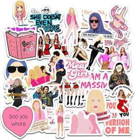 img 3 attached to 🎀 Mean Girls Decals: 35 Pcs for Laptops, Water Bottles, Toys & Gifts