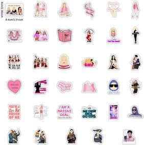 img 2 attached to 🎀 Mean Girls Decals: 35 Pcs for Laptops, Water Bottles, Toys & Gifts
