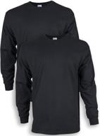 gildan cotton sleeve t shirt 2 pack men's clothing for t-shirts & tanks logo