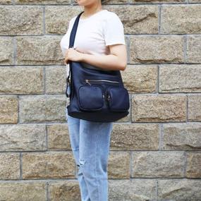 img 1 attached to 👜 KKXIU Handbags Convertible Backpack: Stylish Synthetic Women's Handbags & Wallets For Versatile Fashion