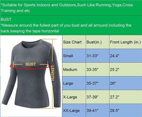 img 2 attached to Neleus Womens Compression Athletic Sleeve Sports & Fitness for Running