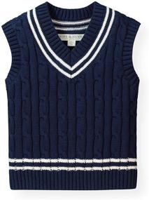 img 4 attached to 👔 Classy and Comfortable: Introducing the Hope & Henry Boys' V-Neck Sweater Vest