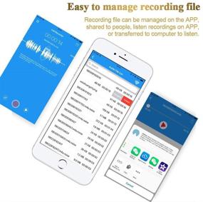img 1 attached to 🎧 Waytronic Bluetooth iPhone Телефонный рекордер с 3,5 мм разъемом - Гарнитура для записи голосовых звонков для Skype, Facebook, WhatsApp - Видео- и аудиозапись