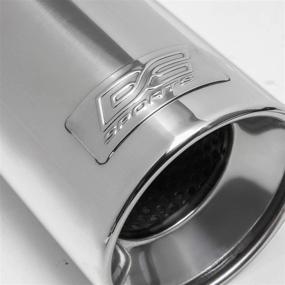 img 1 attached to Enhance Your Vehicle's Performance with 🚗 DC Sports EX-1011 Resonated High Performance Exhaust Tip