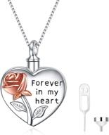 📿 yfn sterling necklace - cremation keepsake jewelry for girls logo