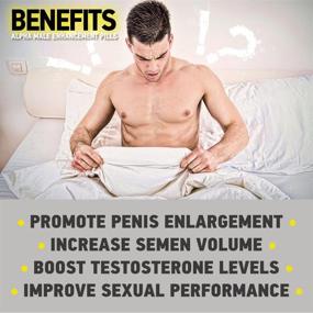img 1 attached to 💪 Ultimate Alpha Male Enhancement: Potent Natural Penis Enlargement Pills - Boost Testosterone, Enhance Stamina, Energy and Libido!