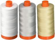 premium aurifil cotton 🧵 thread 3-pack - 1422yds spools bundle logo