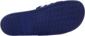 img 1 attached to White Adidas Men's Adilette Comfort