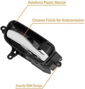 img 1 attached to 🚪 2013-2017 Ручка двери салона Nissan Altima Pathfinder правая сторона пассажира (замена #80670-3TA0D)