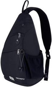 img 4 attached to 🎒 Waterfly Backpack Crossbody Daypack Rucksack: Versatile and Durable Multi-Purpose Bag