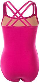 img 3 attached to Стильный трико "Signature Camisole Leotard Y1559C Stefani" для девочек