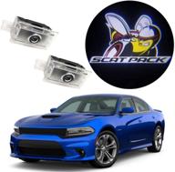 🚗 улучшенная видимость: eastfly никогда не блекнущий светодиодный логотип для dodge charger magnum проектор ghost shadow puddle courtesy step lights с эмблемой scat pack - обязательно к приобретению для фанатов charger логотип