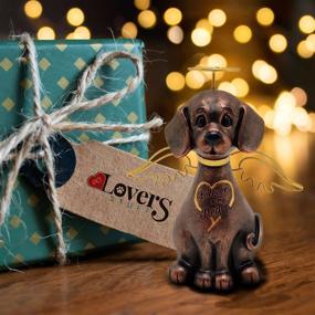 img 1 attached to 🐾 Dog Angel or Cat Angel Statue: Heartwarming Pet Memorial Gift for Dog or Cat Lovers
