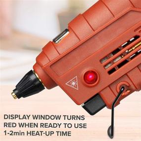 img 1 attached to 🔥 Ivation Cordless Butane Powered Glue Gun: Rapid Heat-Up Gas Hot Glue Gun for DIY Projects, Crafts, Woodworking, Repairs, Decorations, and More