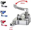 tarazon universal billet 7/8 lever thumb throttle controller control assembly atv quad parts for cam am for kymco for arctic cat for polaris logo