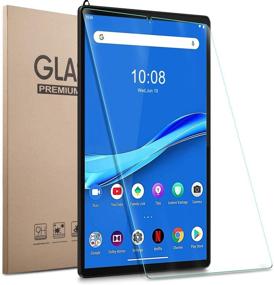img 4 attached to Gylint 1xLenovo Yoga Smart Tab 10.1 (YT-X705F) Tempered Glass Screen Protector - 9H Hardness Scratch Resistant Bubble Free Shield for Lenovo Yoga Smart Tab 10.1 (YT-X705F)