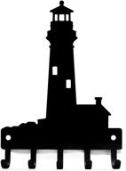 metal peddler lighthouse rack hanger logo