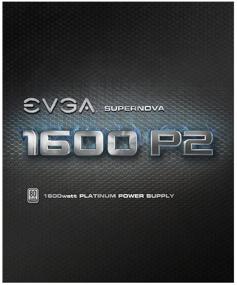 img 3 attached to 💪 EVGA SuperNOVA 1600 P2 80+ PLATINUM, блок питания с возможностью энергосбережения мощностью 1600 Вт - полностью модульный, готовность к NVIDIA SLI и Crossfire, гарантия на 10 лет (220-P2-1600-X1)