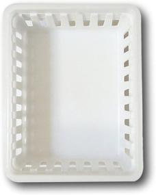 img 1 attached to 📦 6-Pack White Basic Square Mini Bin Storage Trays by Mainstay