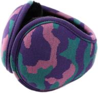 наушники brave tour camouflage camou purple логотип
