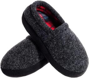 img 4 attached to Comfortable and Stylish MIXIN Little/Big Kid Boy's Slippers: Perfect Indoor and Outdoor House Shoes with Anti Slip Sole