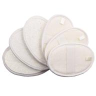 🛁 6 pack exfoliating loofah pads for men and women - ideal for bath, spa, and shower logo