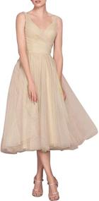 img 2 attached to NaXY Vintage Sleeves Bridesmaid Evening Women's Clothing for Dresses