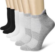 🧦 15-20 mmhg ankle compression socks for women & men - ideal for running, athletic activities, and cycling (3/6/7 pairs) - enhances circulation logo