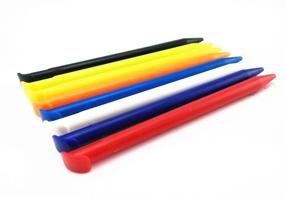 img 2 attached to 🖊️ Pack of 8 Colorful Plastic Replacement Stylus Touch Screen Pens, Compatible with Nintendo New 3DS XL, 3DS LL - yueton