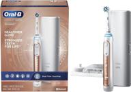 🌹 rose gold oral-b pro 6000 smart series electric toothbrush logo