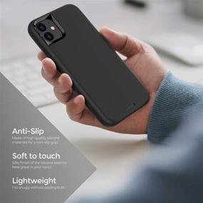 img 3 attached to 📱 ORIbox iPhone 11 Case - Enhanced Soft-Touch Liquid Silicone Finish for a Luxurious Feel