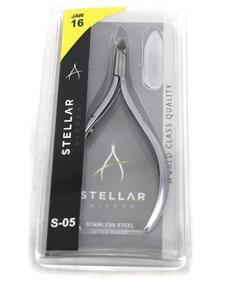 img 1 attached to 🔪 Stainless Steel Full Jaw Stellar Cuticle Nipper (Size 16)