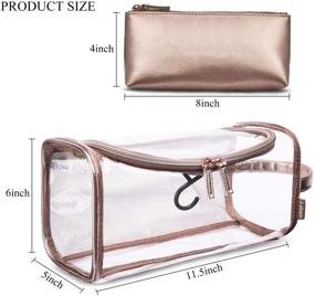 img 3 attached to AMZBAG Toiletry Organizer Portable Cosmetic