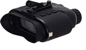 img 3 attached to Nightfox Cape Night Vision Goggles - 1x Magnification, Infrared 940nm, Video Recording, 55yd Range, Airsoft Compatible