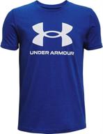 футболка с коротким рукавом under armour sportstyle логотип