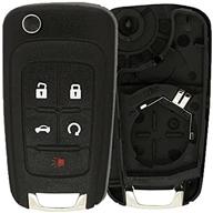 🔑 keylessoption oht01060512 keyless entry remote control car key fob shell replacement - just the case logo